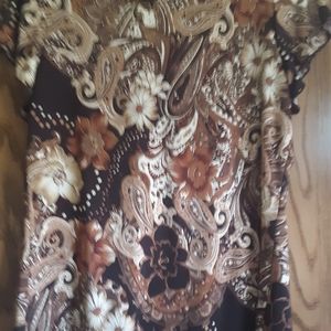 Womens designer top/blouse, by Dressbarn designer